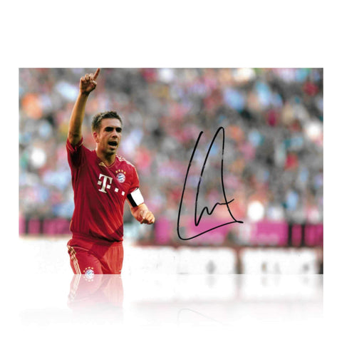 Philipp Lahm Signed 12x8 Photo