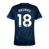 Christopher Nkunku Signed Chelsea 2023/24 Away Shirt