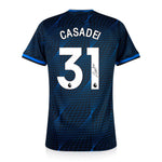 Cesare Casadei Signed Chelsea 2023/24 Away Shirt