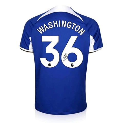 Deivid Washington Signed Chelsea 2023/24 Home Shirt