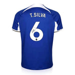 Thiago Silva Signed Chelsea 2023/24 Home Shirt