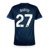 Malo Gusto Signed Chelsea 2023/24 Away Shirt