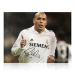 Ronaldo Nazario Signed 16x12