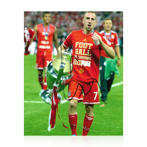 Franck Ribery Autograph Franck Ribery Signed 10x8 Photo – The Collectors Corner
