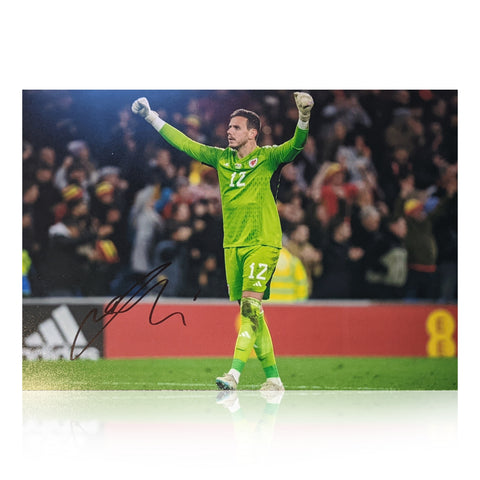 Danny Ward Signed A4