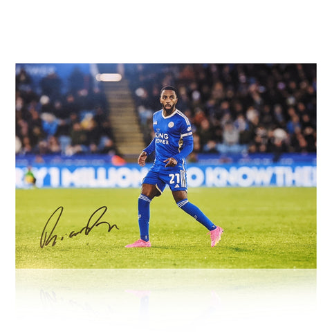 Ricardo Pereira Signed A4