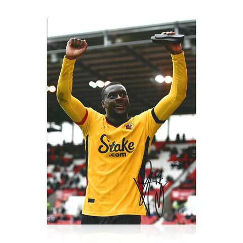 Ken Sema Signed A4 Photo