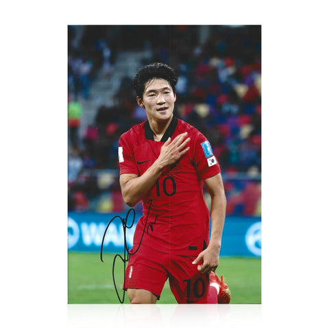 Bae Jun-Ho Signed A4 Photo