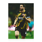 Wesley Hoedt Signed A4 Photo