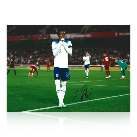 Jaden Philogene Signed A4 Photo