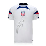 Giovanni Reyna Signed USMNT World Cup Home Shirt