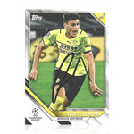 Giovanni Reyna Signed 2021/22 Topps UCL Flagship Borussia Dortmund #153 Trading Card