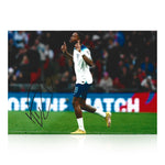 Ivan Toney Signed A4 Photo