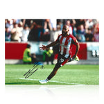 Bryan Mbeumo Signed A4 Photo