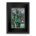 Frank Onyeka Signed A4 Photo