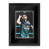 Neal Maupay Signed A4 Photo