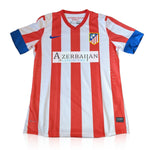 Radamel Falcao Signed Atletico Madrid Retro Remake Shirt