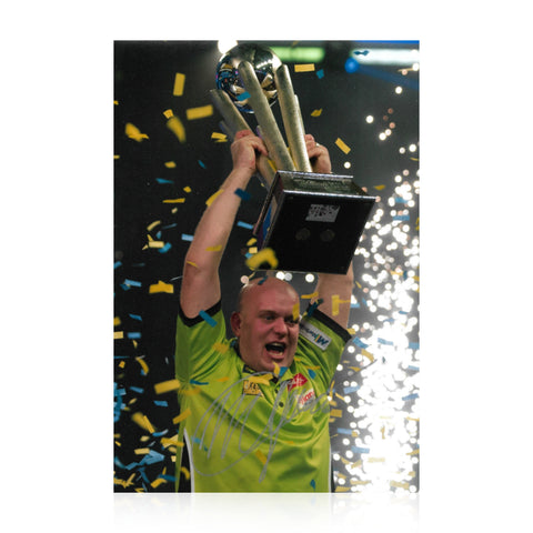 Michael Van Gerwen Signed A4 Photo