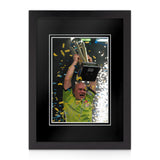 Michael Van Gerwen Signed A4 Photo