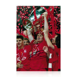 John Arne Riise Signed A4 Photo