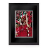 John Arne Riise Signed A4 Photo