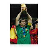 Iker Casillas Signed 12x8 Photo