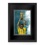 Cafu Signed A4 Photo