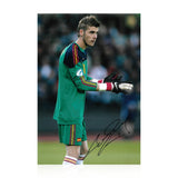 David De Gea Signed A4 Photo