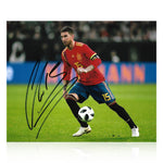 Sergio Ramos Signed 10x8 Photo