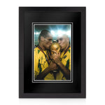 Rivaldo Signed 12x8 Photo