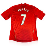 Luis Suarez Signed Liverpool 2011/12 Home Shirt