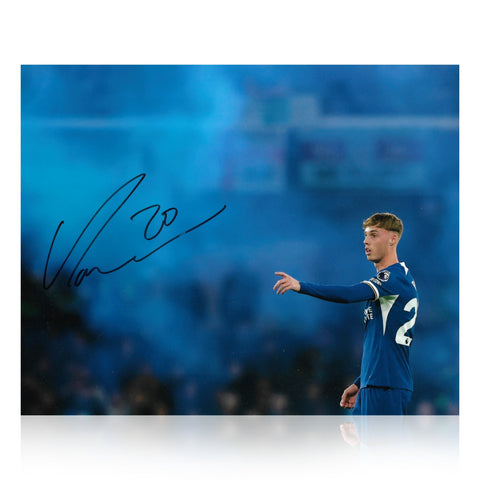 Cole Palmer Signed 10x8 Photo