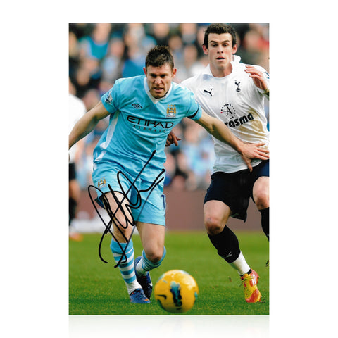 James Milner Signed 12x8 Photo