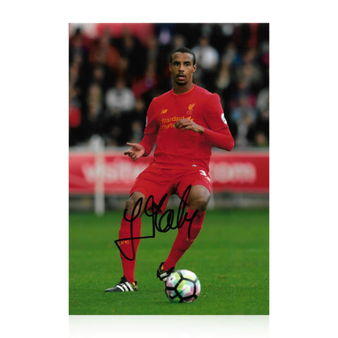 Joel Matip Signed 12x8 Photo