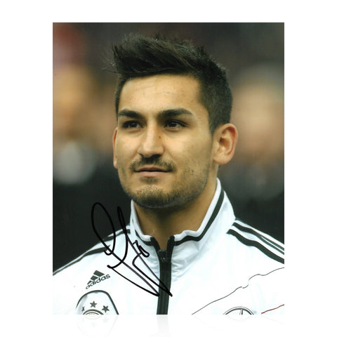 Ilkay Gundogan Signed 10x8 Photo