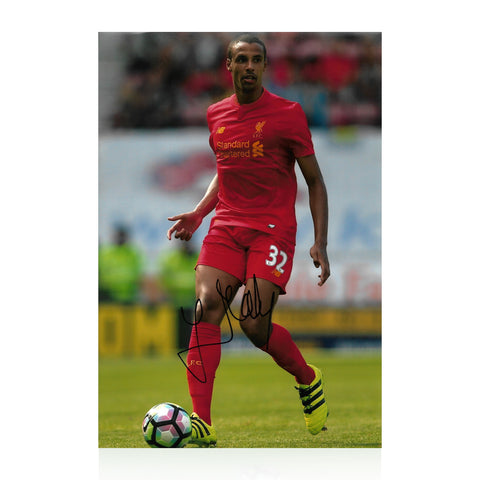 Joel Matip Signed 12x8 Photo