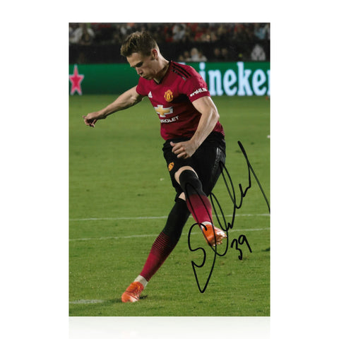 Scott McTominay Signed 12x8 Photo