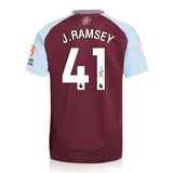 Jacob Ramsey Signed Aston Villa 2024/25 Home Shirt