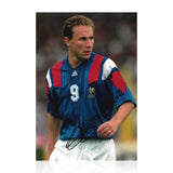 Jean-Pierre Papin Signed 12x8 Photo