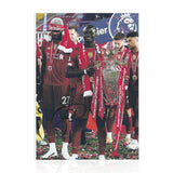 Sadio Mane Signed A4 Photo