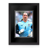 David Seaman signed A4 Photo