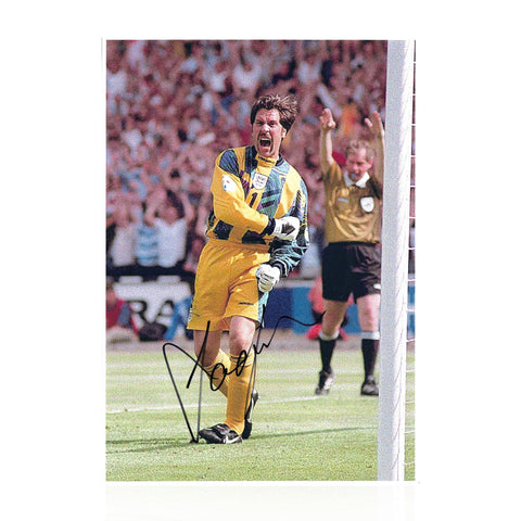 David Seaman signed A4 Photo