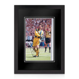 David Seaman signed A4 Photo