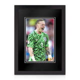 Jordan Pickford signed A4 Photo