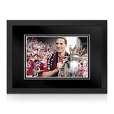 Rio Ferdinand Signed 12x8 Photo