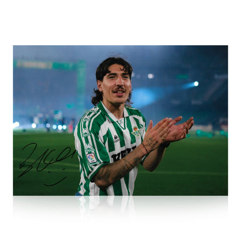 Hector Bellerin Signed A4 Photo