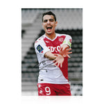 Wissam Ben Yedder Signed A4 Photo