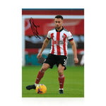 George Baldock Signed A4