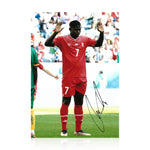 Breel Donald Embolo Signed A4 Photo