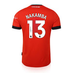 Marvelous Nakamba Signed Luton 2023/24 Home Shirt